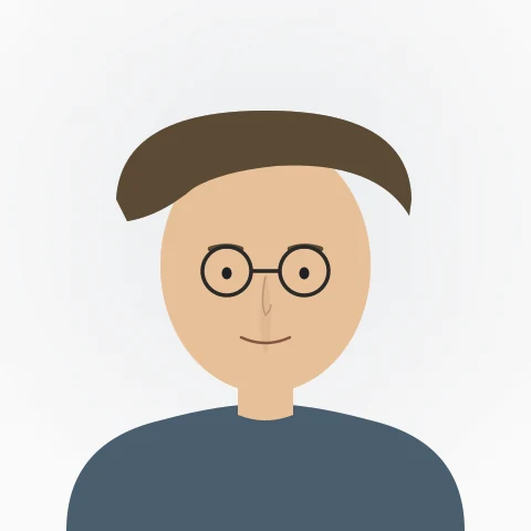 Illustrated portrait of James K.